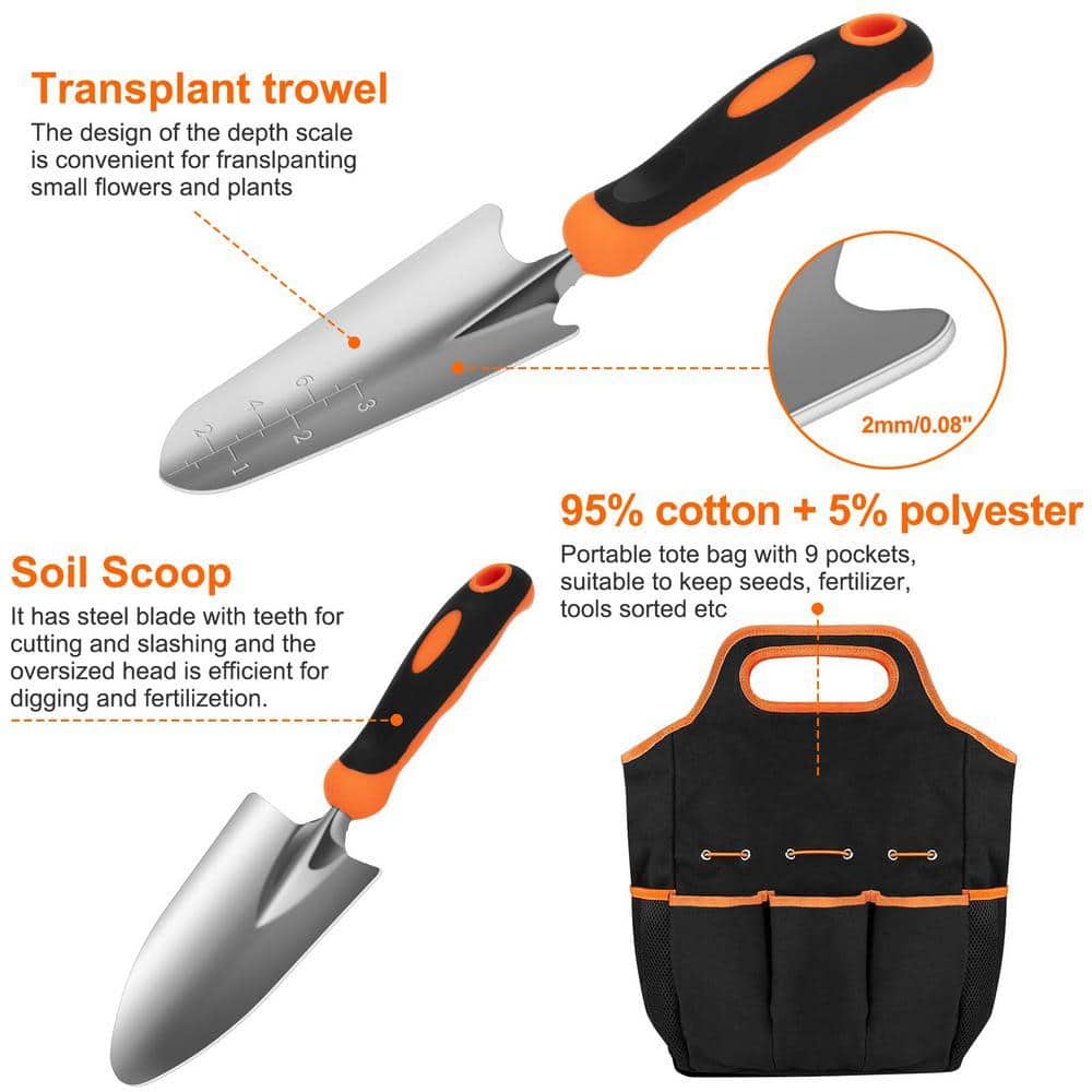 7-Piece Garden Tool Set
